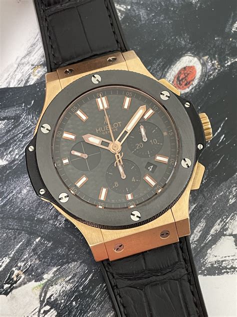 hublot rose|hublot big bang gold 44mm.